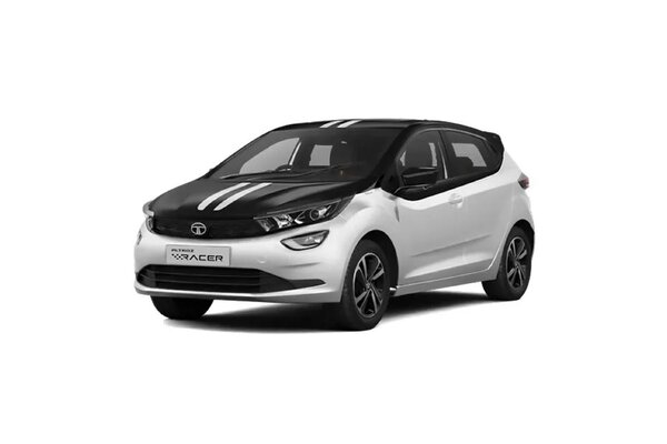Tata Altroz Racer Avenue White With Black Roof