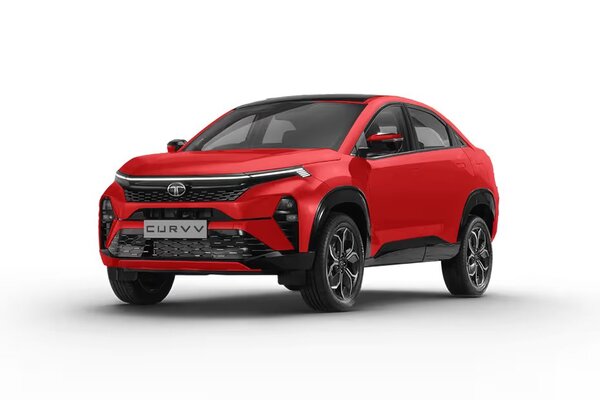 Tata Curvv Flame Red