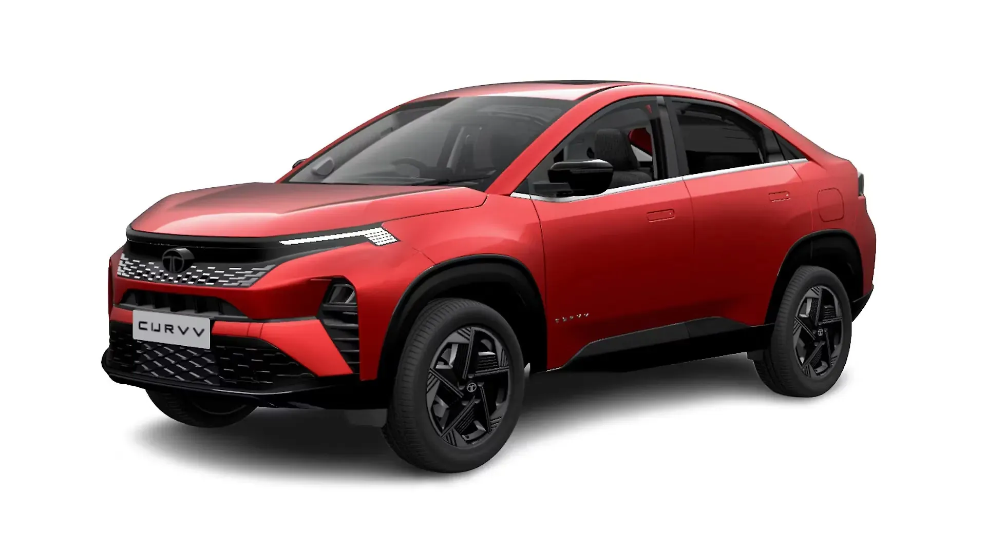 Tata Curvv Flame Red