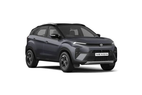 Tata Nexon CNG Daytona Grey With Black Roof