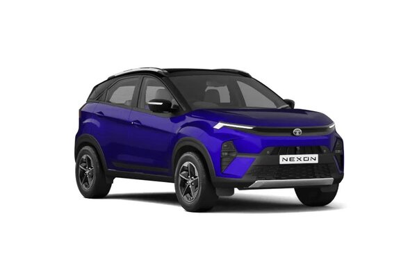 Tata Nexon CNG Fearless Purple With Black Roof