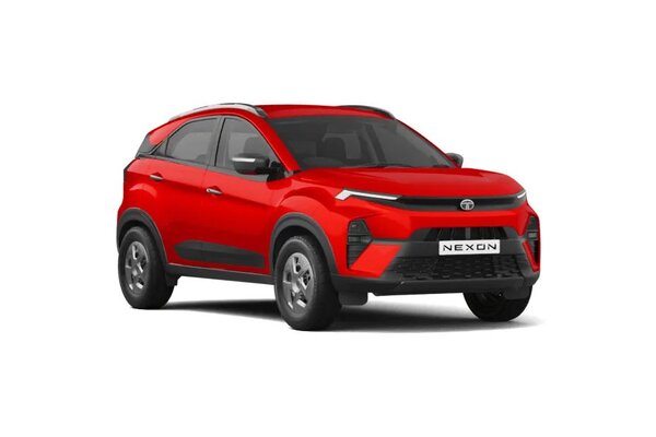 Tata Nexon CNG Flame Red