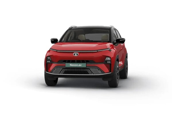 Tata Nexon EV Flame Red Dual Tone