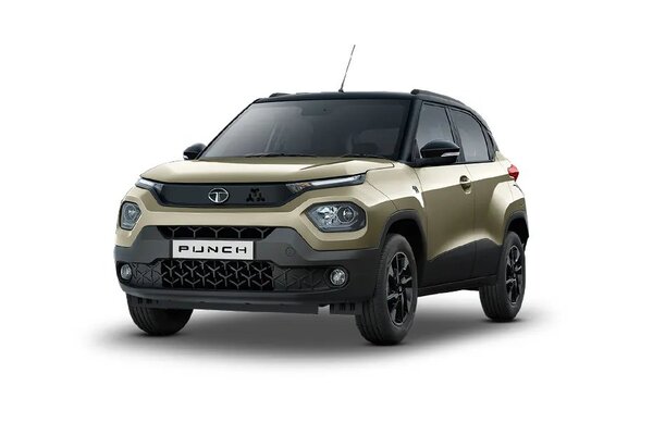 Tata Punch CNG [2021-2026] Grassland Beige With Piano Black Roof