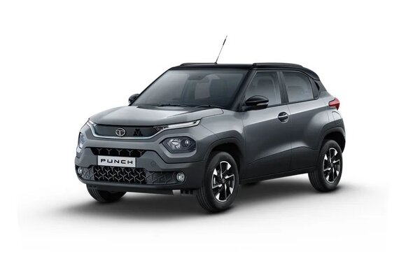 Tata Punch CNG [2021-2026] Daytona Grey With Black Roof