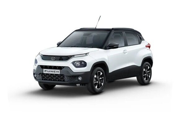 Tata Punch CNG [2021-2026] Orcus White With Black Roof