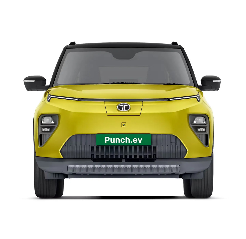 Tata Punch EV Fearless Yellow
