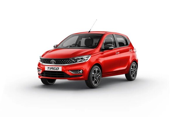 Tata Tiago Flame Red