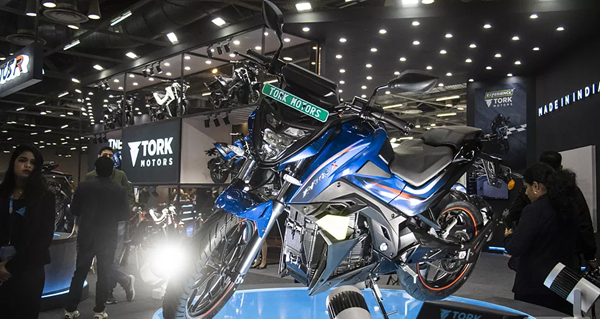 Tork Motors Kratos X Front Left View