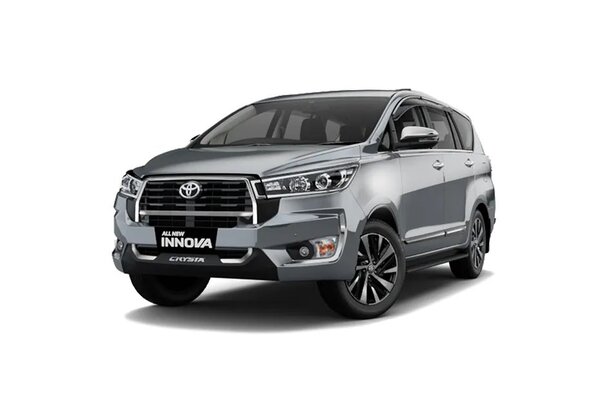 Toyota Innova Crysta Silver Metallic