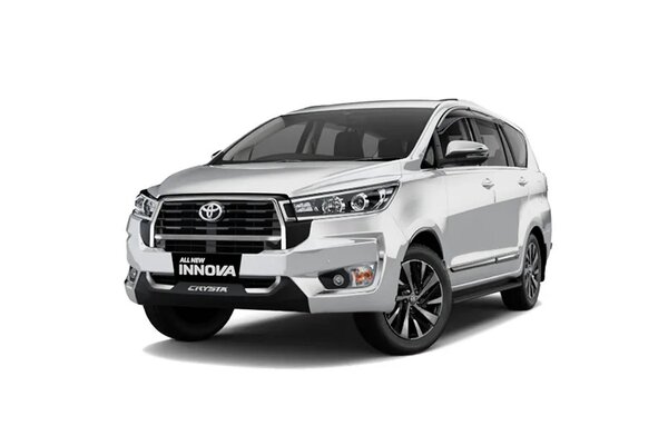 Toyota Innova Crysta Super White