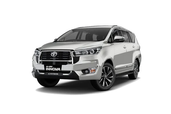 Toyota Innova Crysta White Pearl Crystal