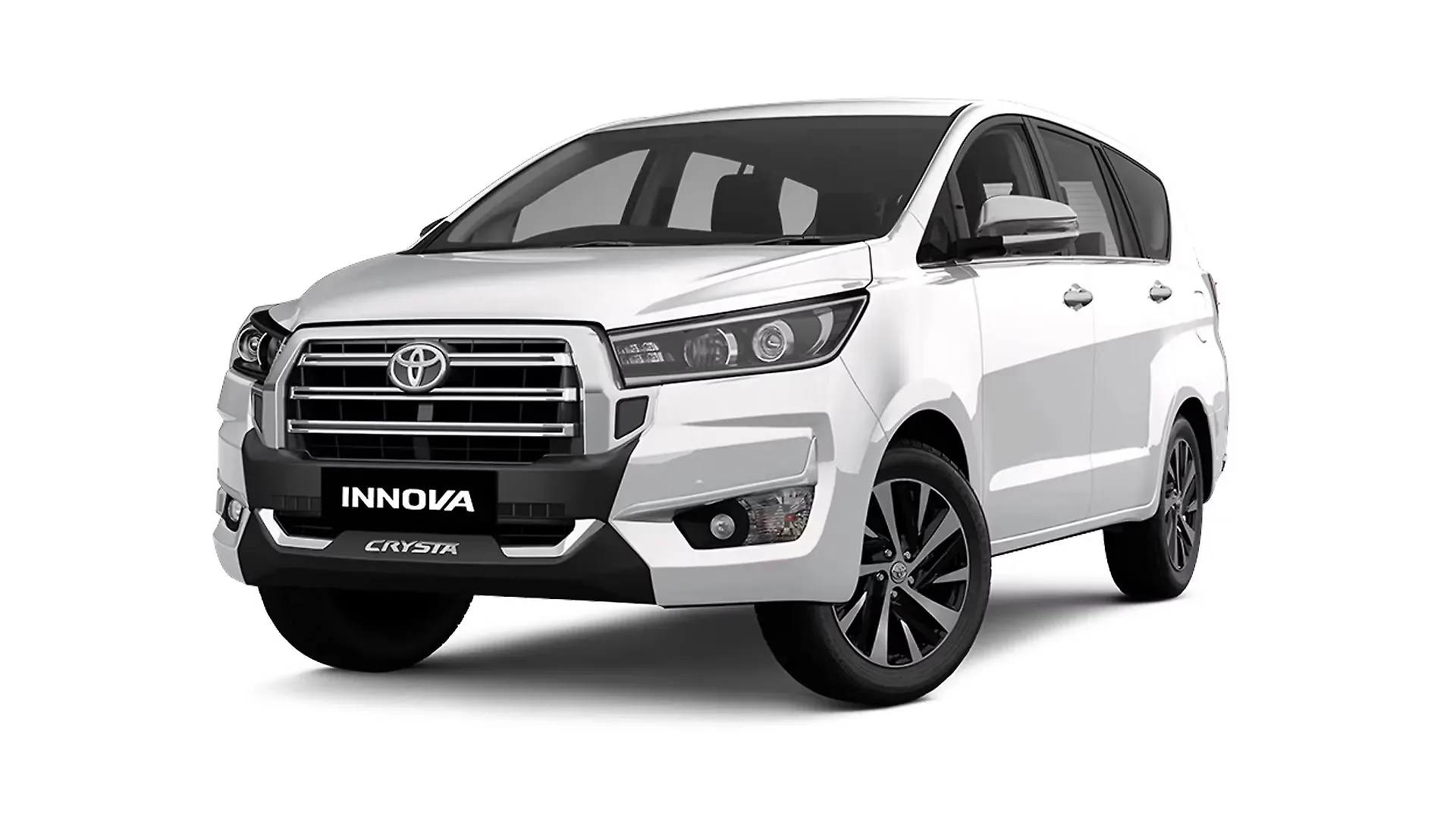 Toyota Innova Crysta Super White