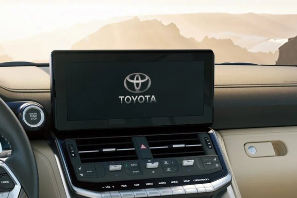 Toyota Land Cruiser Infotainment System Main Menu