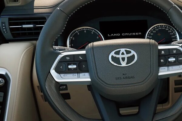 Toyota Land Cruiser Steering Controls