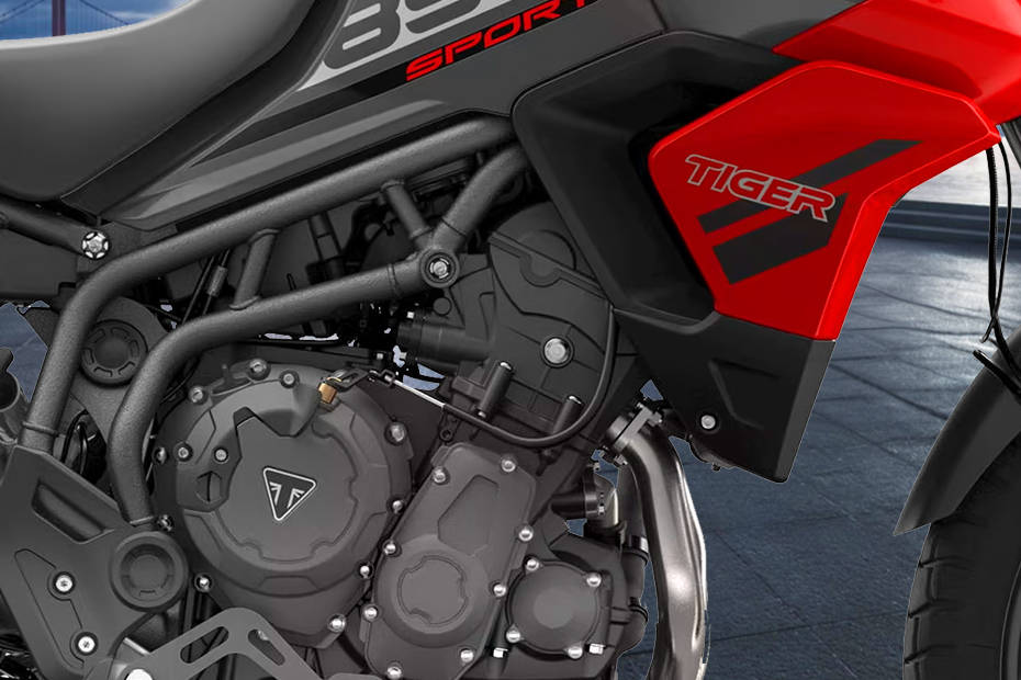 Triumph Trident 660 Engine View