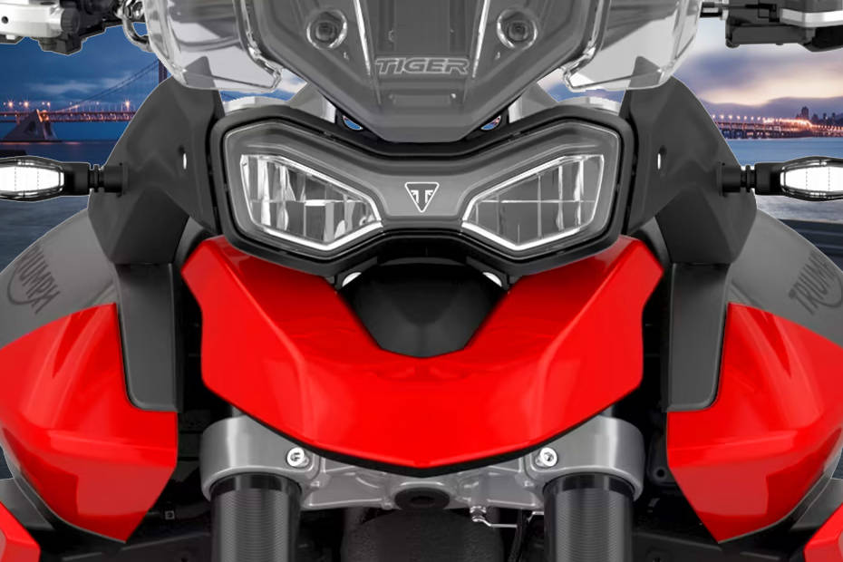 Triumph Trident 660 Headlight View