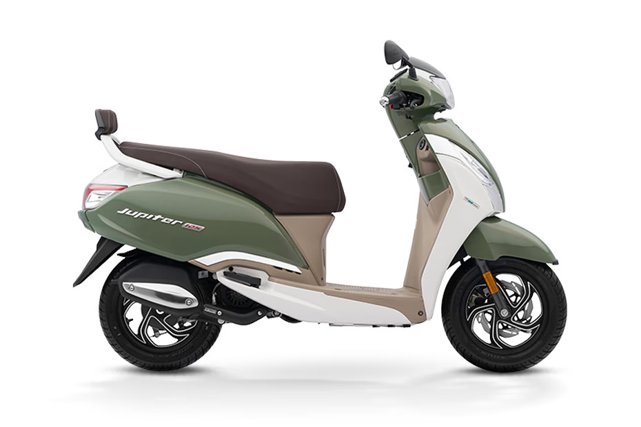TVS Jupiter 125 Elite Green