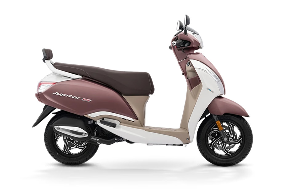 TVS Jupiter 125 Ivory Matte Copper Bronze