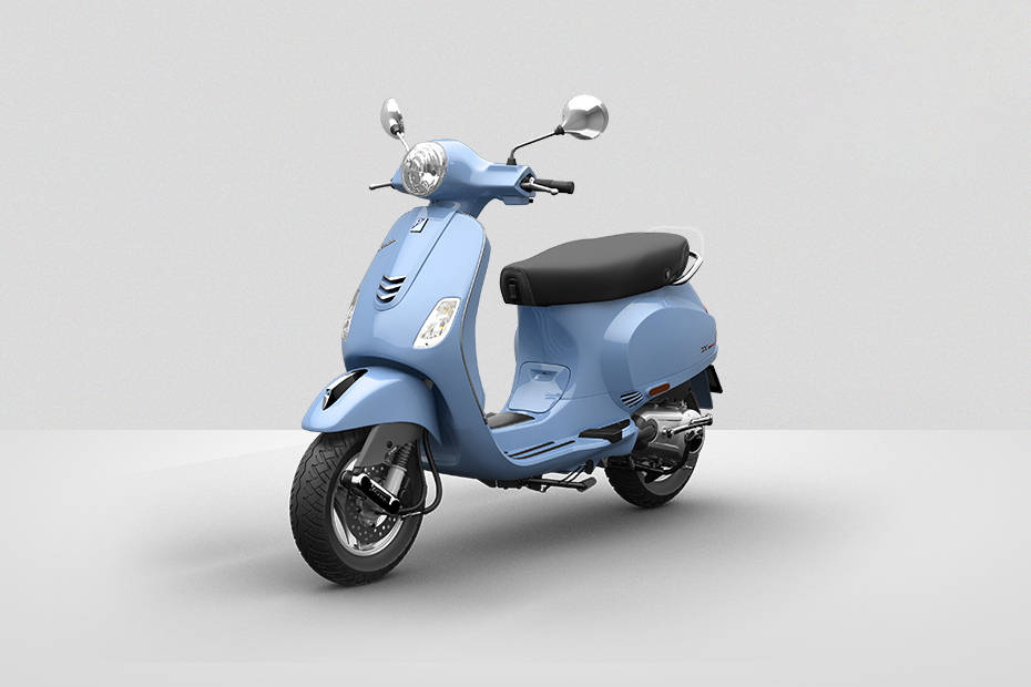Vespa ZX 125 Azure Blue Colour - Check Azure Blue ZX 125 Price