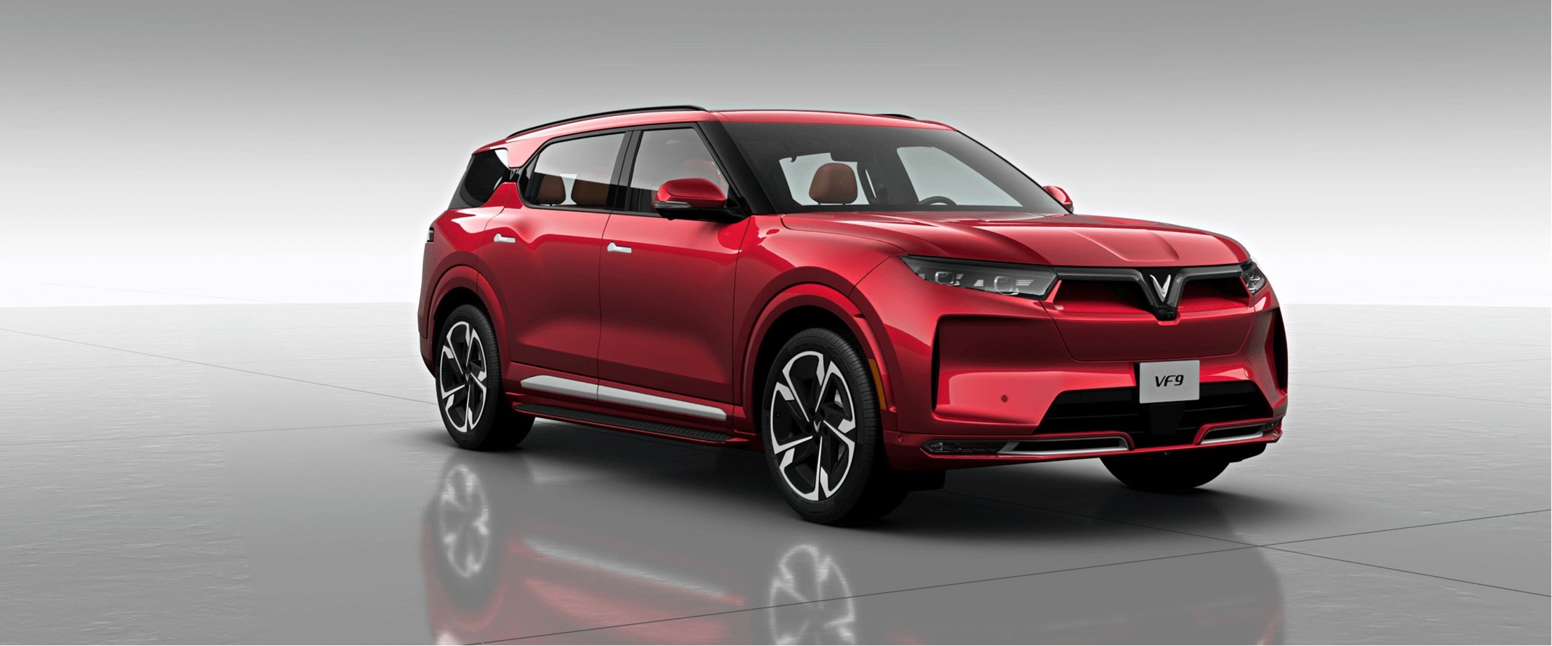 VinFast VF9 Crimson Red