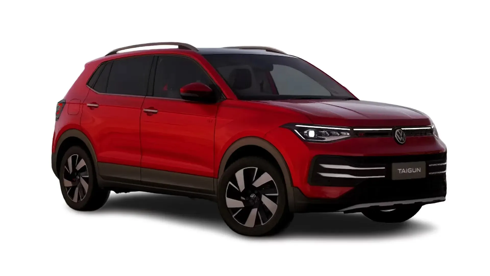 Volkswagen Taigun Wild Cherry Red Metallic
