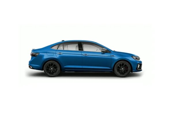 Volkswagen Virtus Rising Blue Metallic