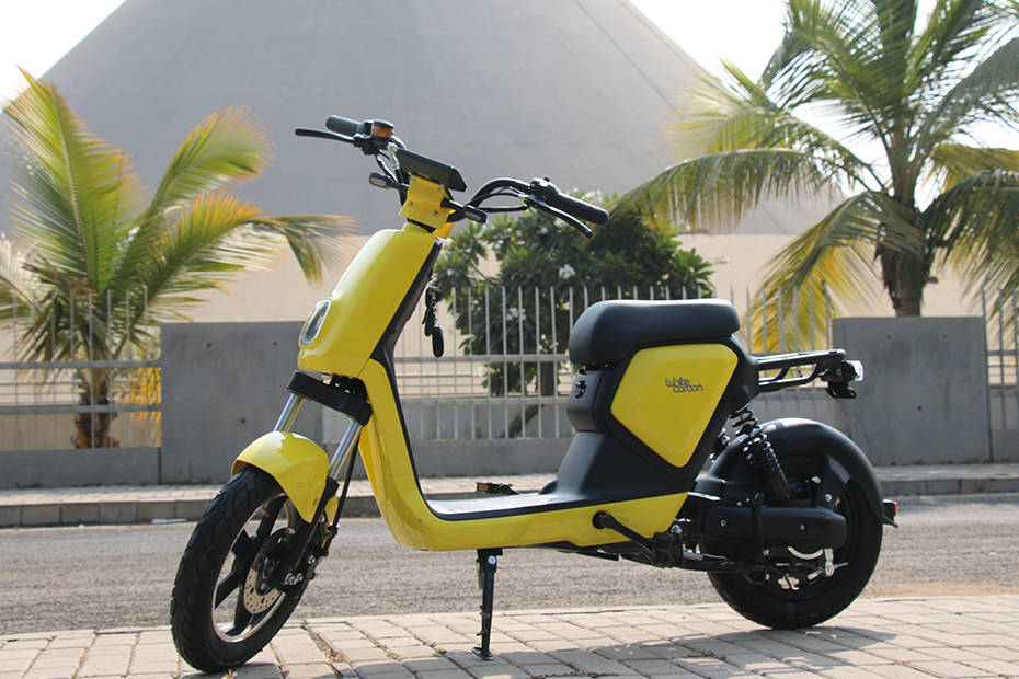 White Carbon Motors O3 Left View