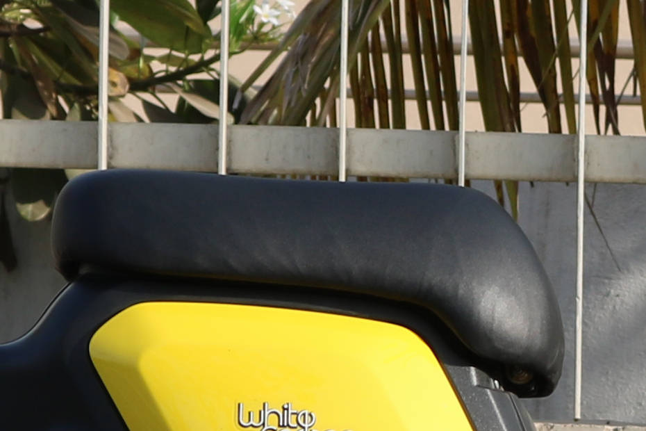 White Carbon Motors O3 Seat View