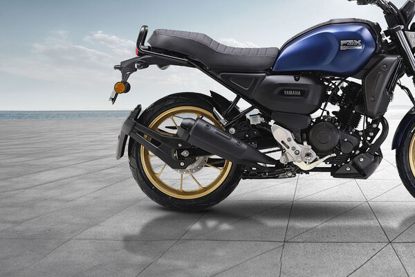 Yamaha FZ-X Rear Suspension View