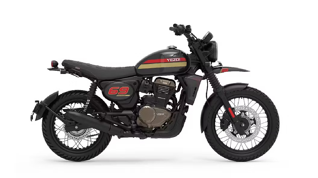 Yezdi Motorcycles Scrambler 350 Legacy Black