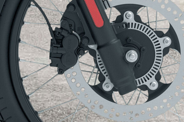 Yezdi Motorcycles Adventure Disk Break View