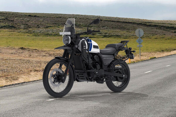 Yezdi Motorcycles Adventure Front Left View