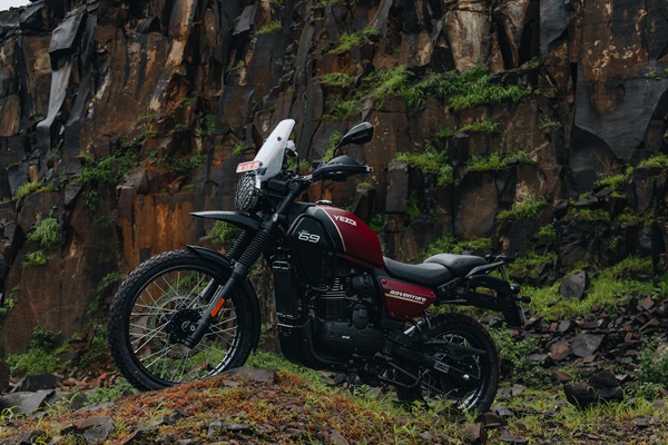 Yezdi Motorcycles Adventure Left Side View