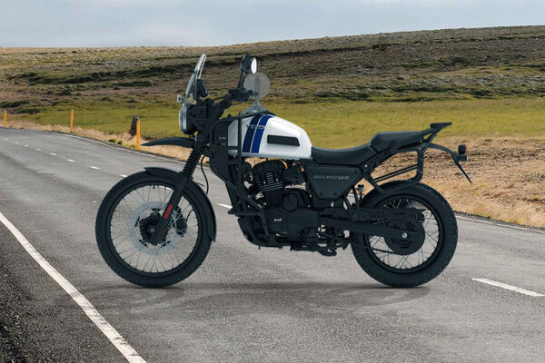 Yezdi Motorcycles Adventure Left View 2