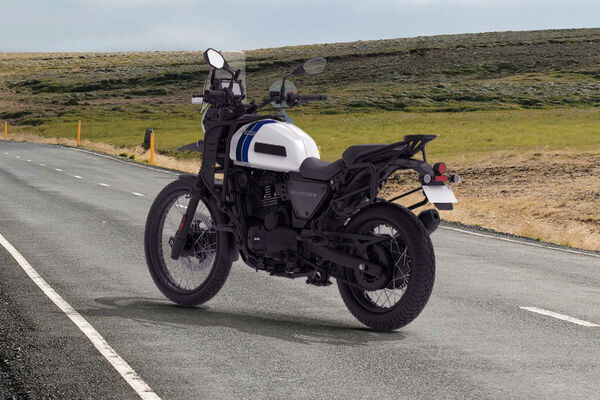 Yezdi Motorcycles Adventure Rear Left View