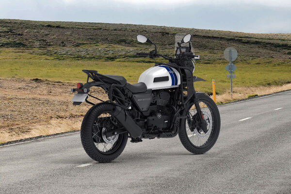 Yezdi Motorcycles Adventure Rear Right View