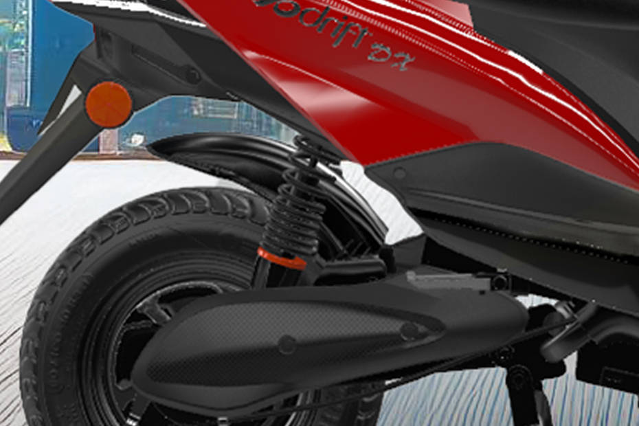 YObykes Yo Drift DX Rear Suspension View