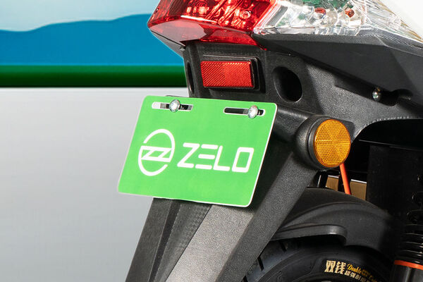 Zelo Zoop Number Plate View